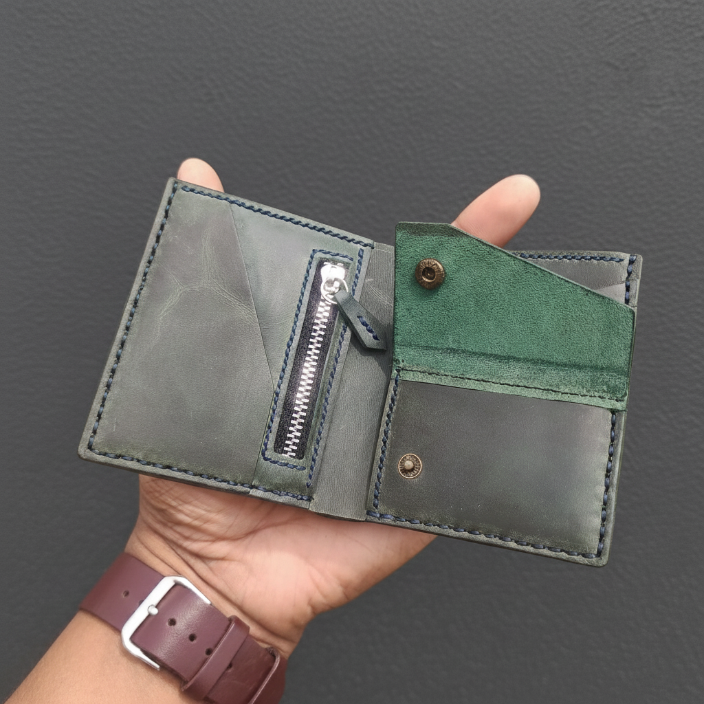 Oliva — The Vertical Wallet with Character (WC-V7)