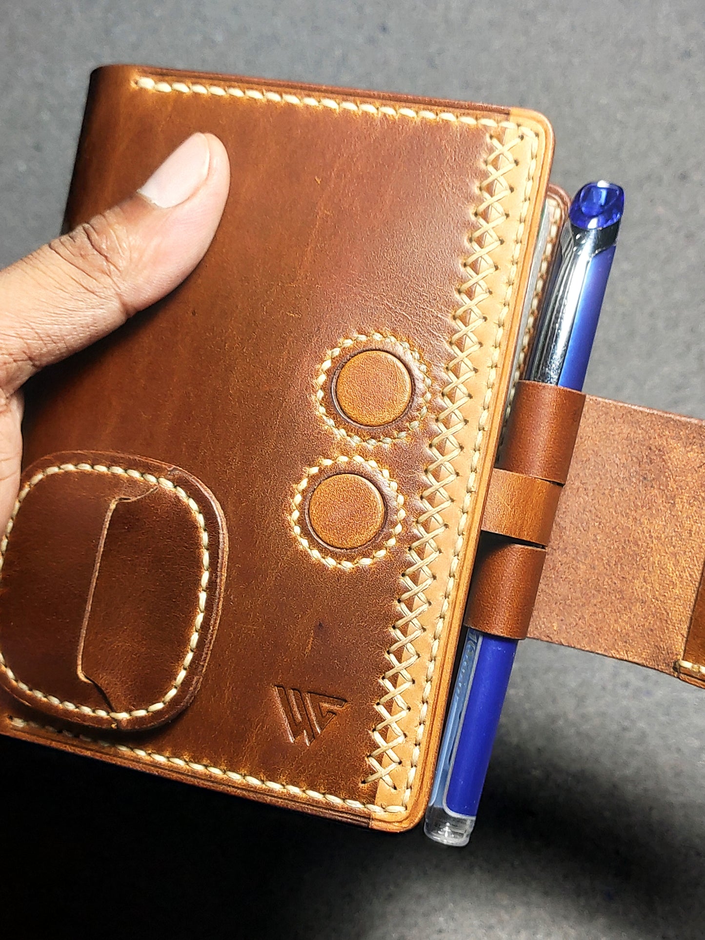 Handmade Passport Holder - (WC-PH7)