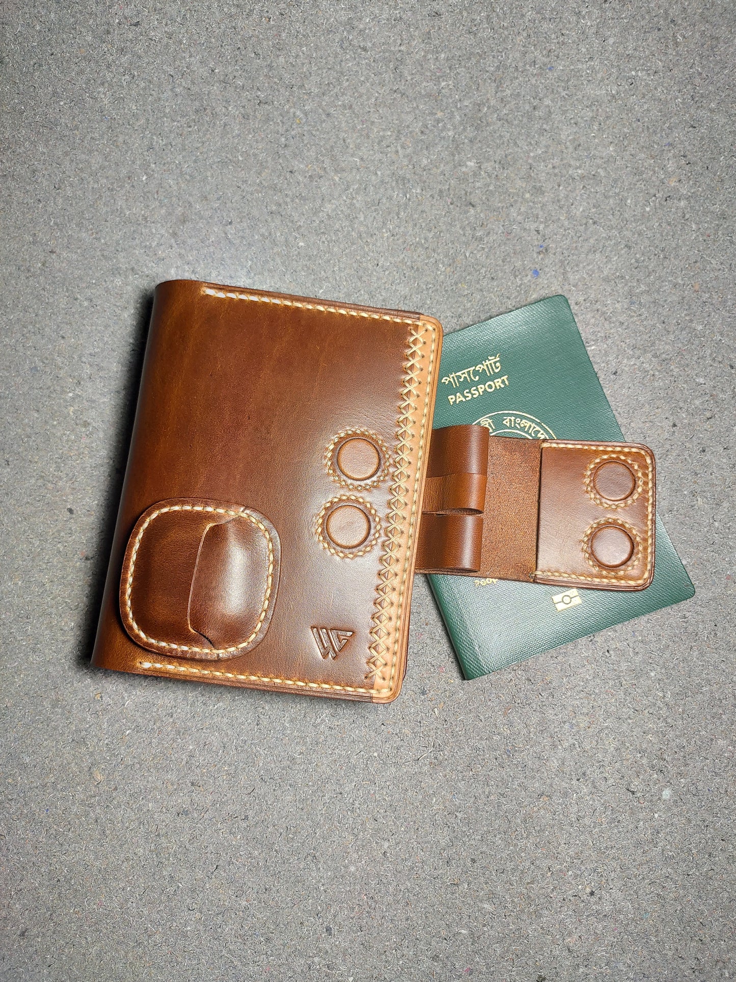 Handmade Passport Holder - (WC-PH7)