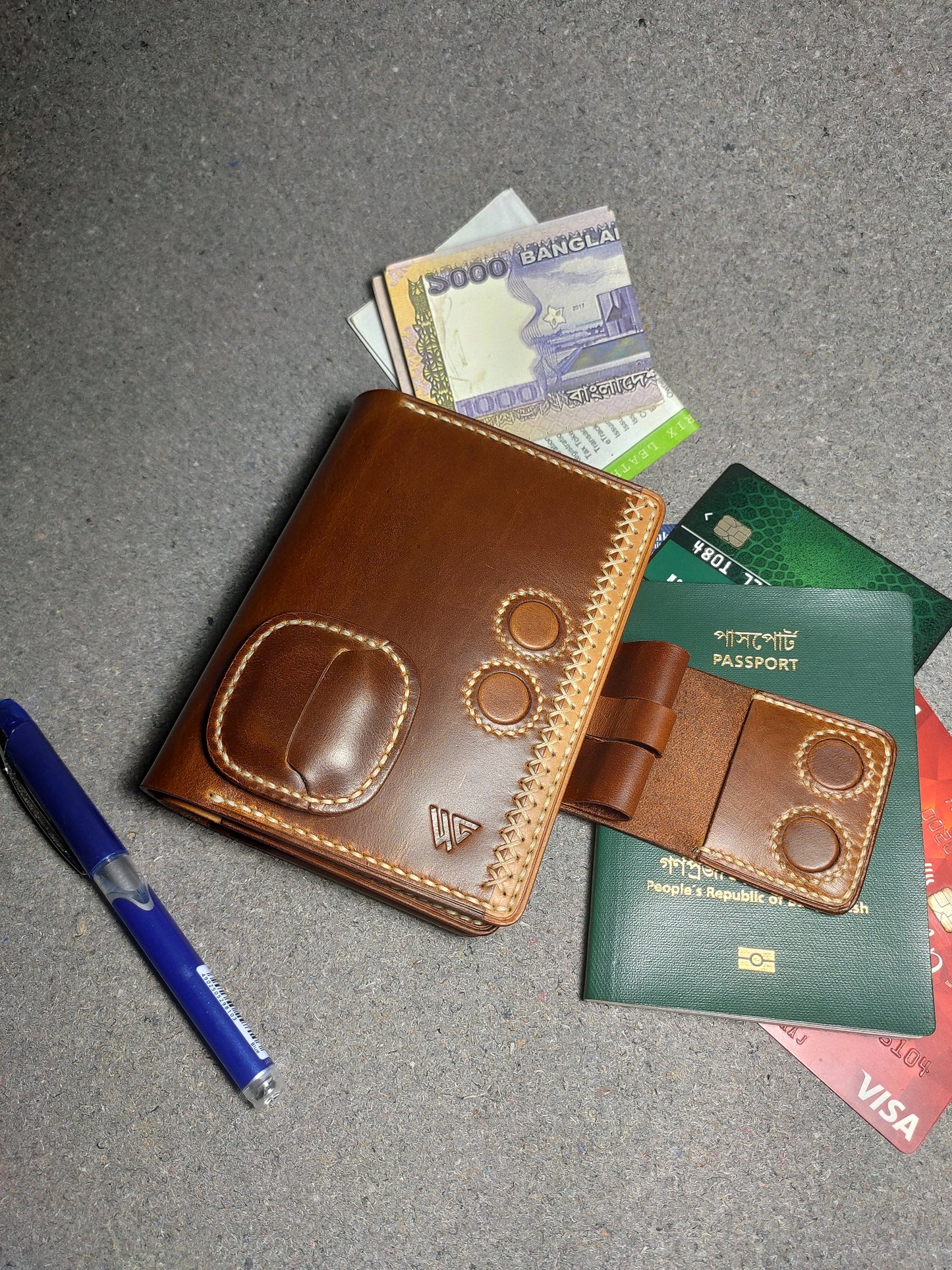 Handmade Passport Holder - (WC-PH7)