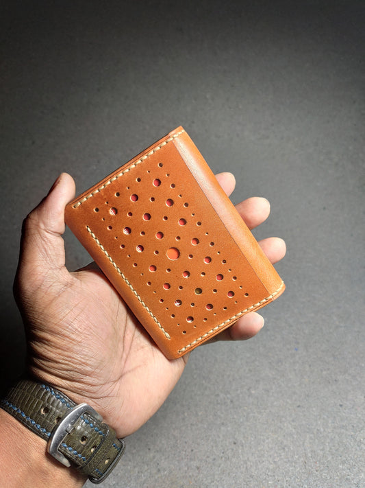 HandMade Vertical Bi-Fold Wallet (WC-V16)