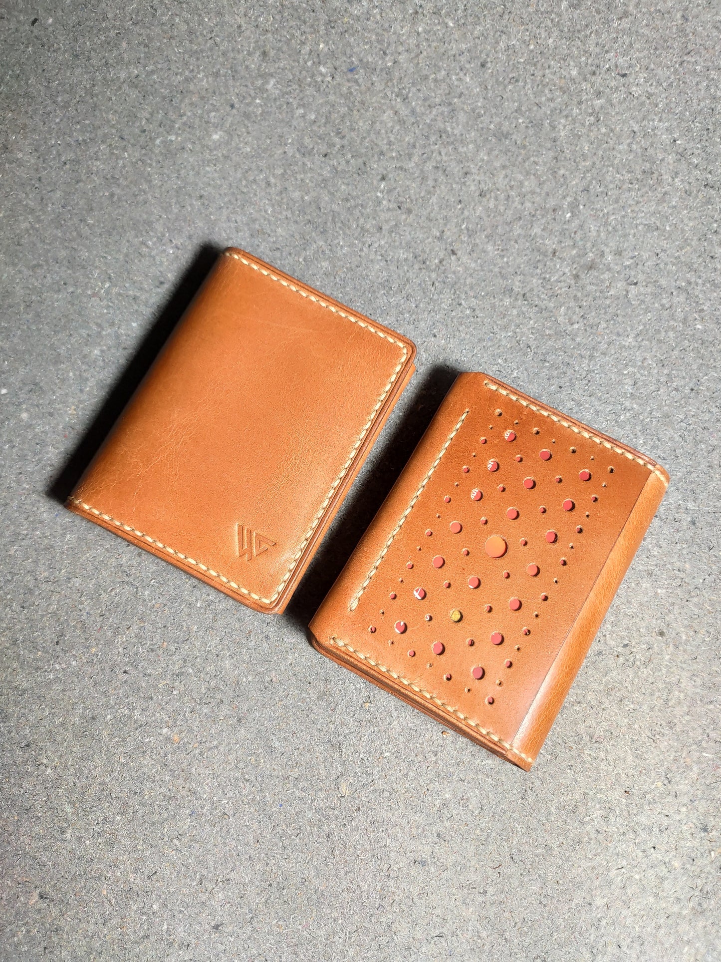 HandMade Vertical Bi-Fold Wallet (WC-V16)