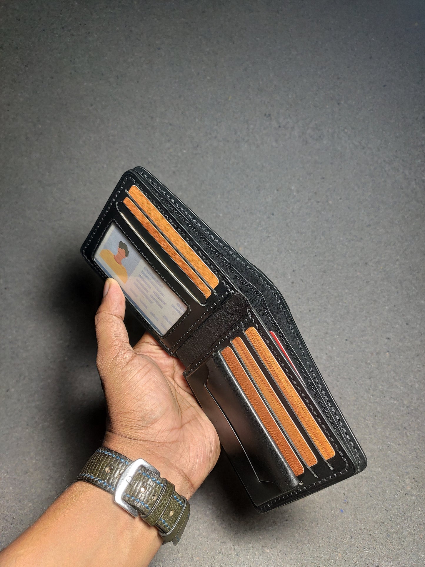 Altero — Classic Handcrafted Bi-Fold Wallet (WC-C38)