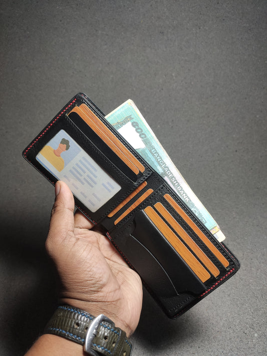 Verto — Classic Handcrafted Bi-Fold Wallet (WC-C39)