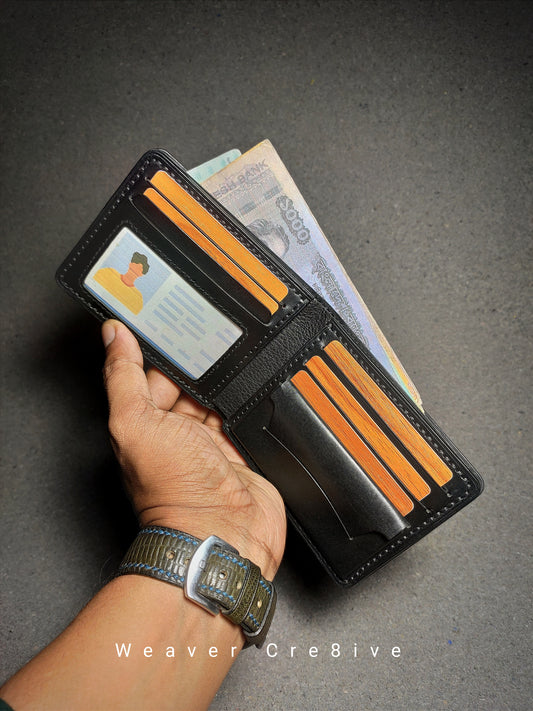 Altero — Classic Handcrafted Bi-Fold Wallet (WC-C38)