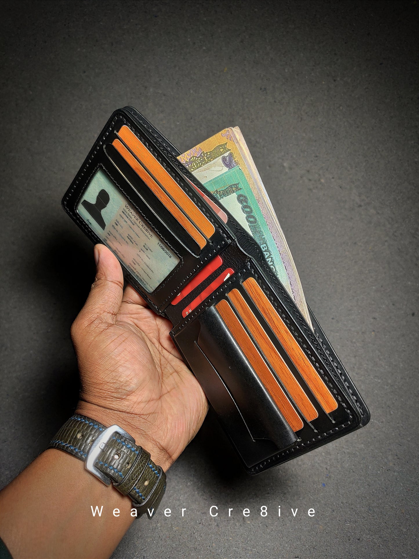 Altero — Classic Handcrafted Bi-Fold Wallet (WC-C38)