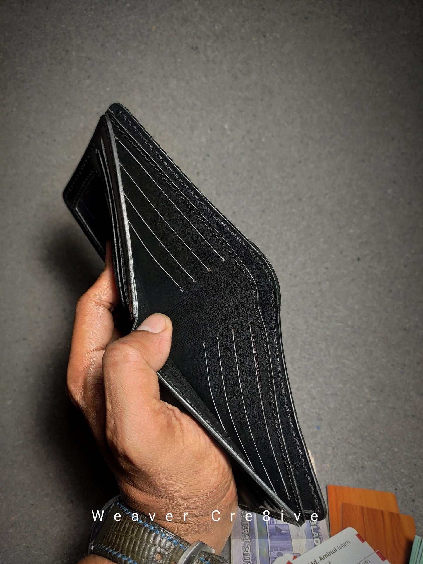 Altero — Classic Handcrafted Bi-Fold Wallet (WC-C38)