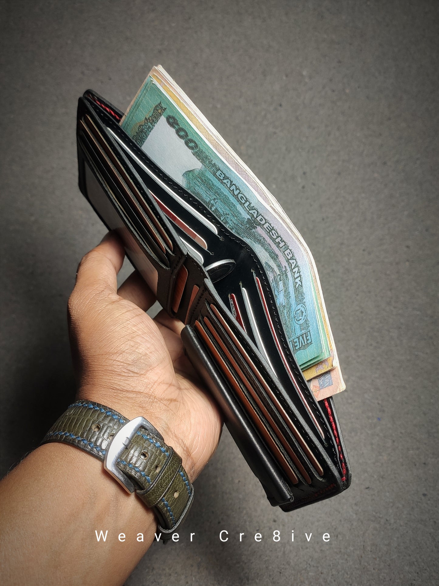 Verto — Classic Handcrafted Bi-Fold Wallet (WC-C39)