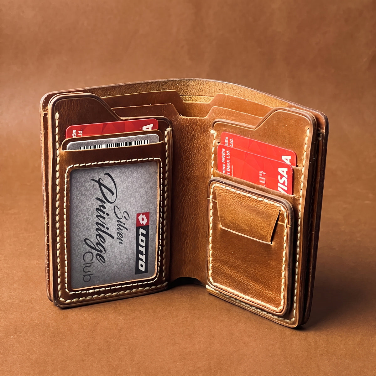 Ravelo — Vertical Bi-Fold Wallet (WC-V12)