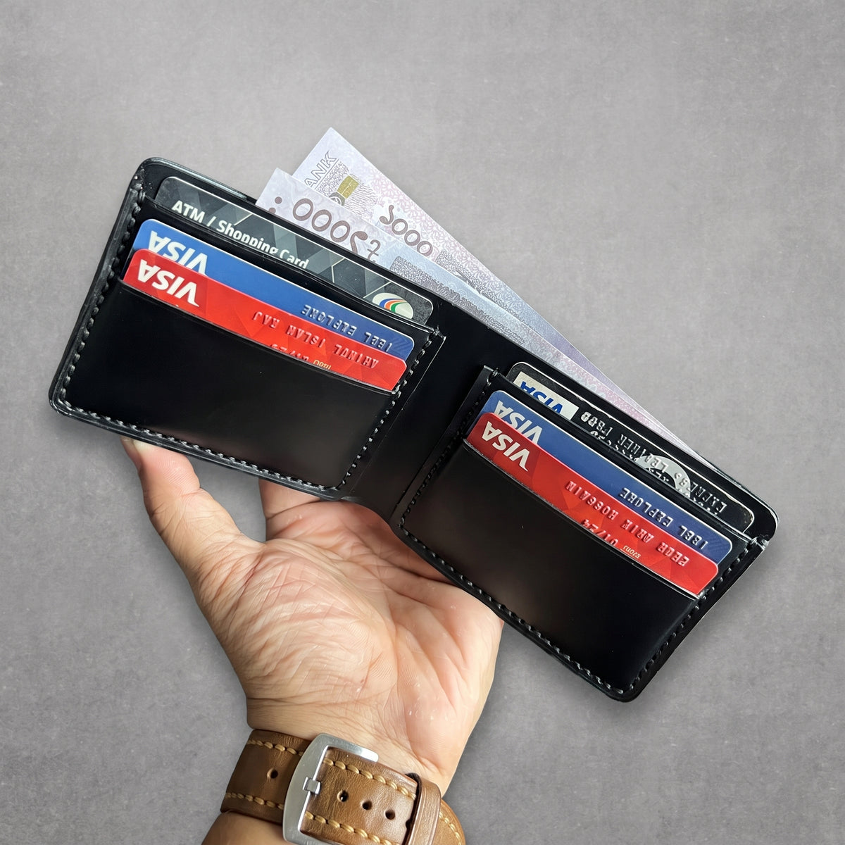 Capsue — Classic Bi-Fold Wallet (WC-C20)