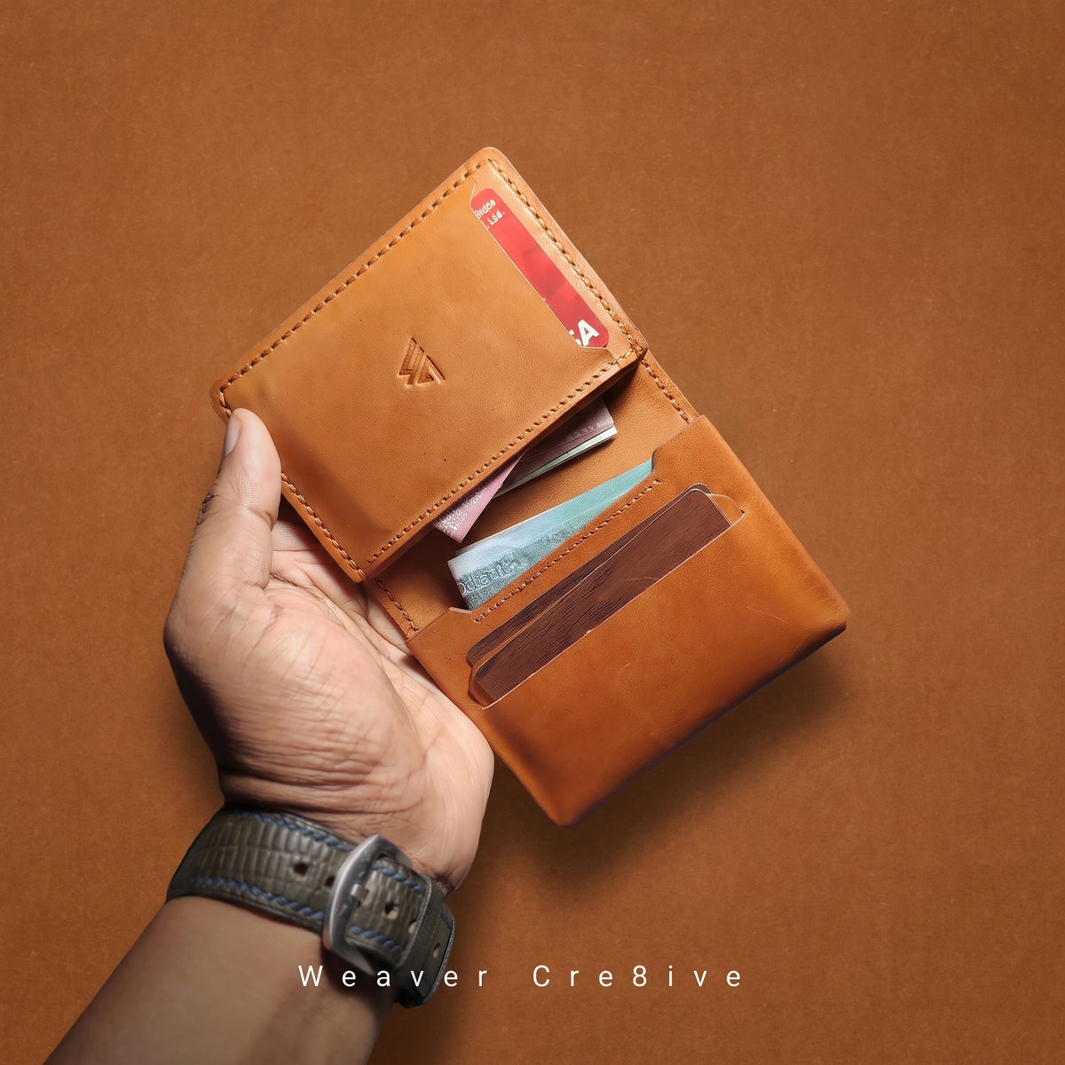 Folden  — Vertical Bi-Fold Wallet (WC-V18)