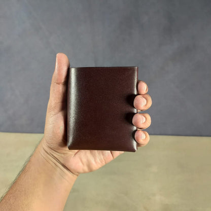 OriVault — Handmade Origamic Vertical Bi-Fold Wallet (WC-V1)