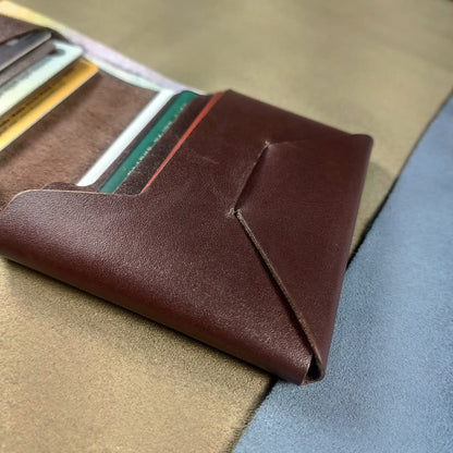 OriVault — Handmade Origamic Vertical Bi-Fold Wallet (WC-V1)
