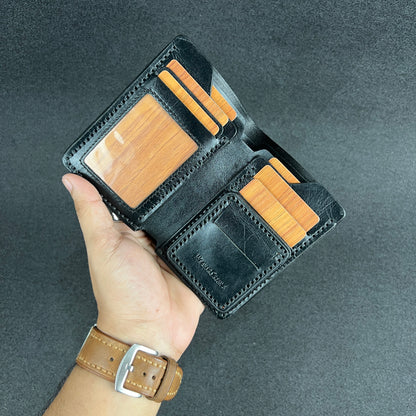 Ravelo — Vertical Bi-Fold Wallet (WC-V12)