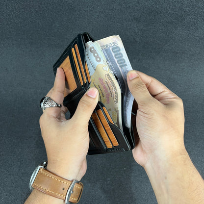Ravelo — Vertical Bi-Fold Wallet (WC-V12)