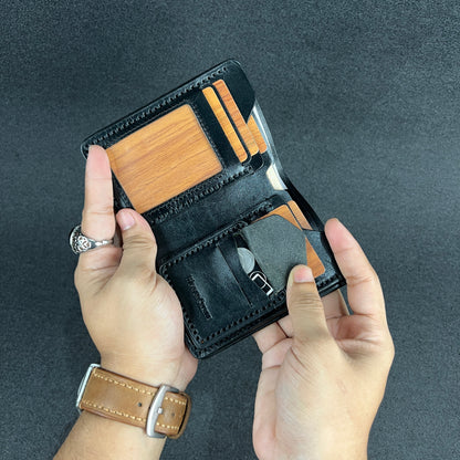 Ravelo — Vertical Bi-Fold Wallet (WC-V12)