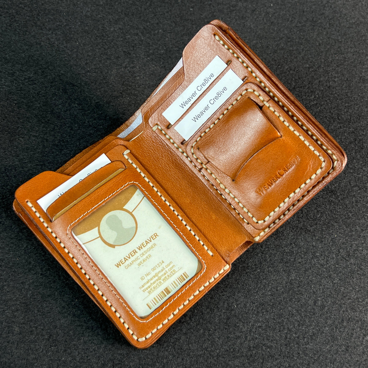 Ravelo — Vertical Bi-Fold Wallet (WC-V12)