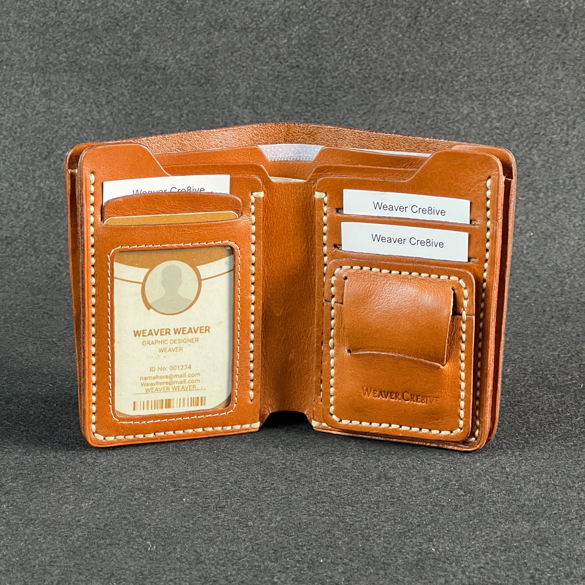 Ravelo — Vertical Bi-Fold Wallet (WC-V12)