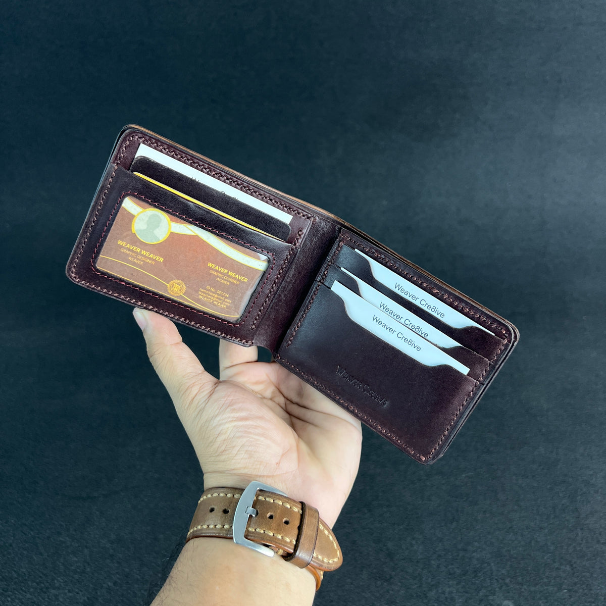 Kroven — Classic Bi-Fold Wallet (WC-C5)