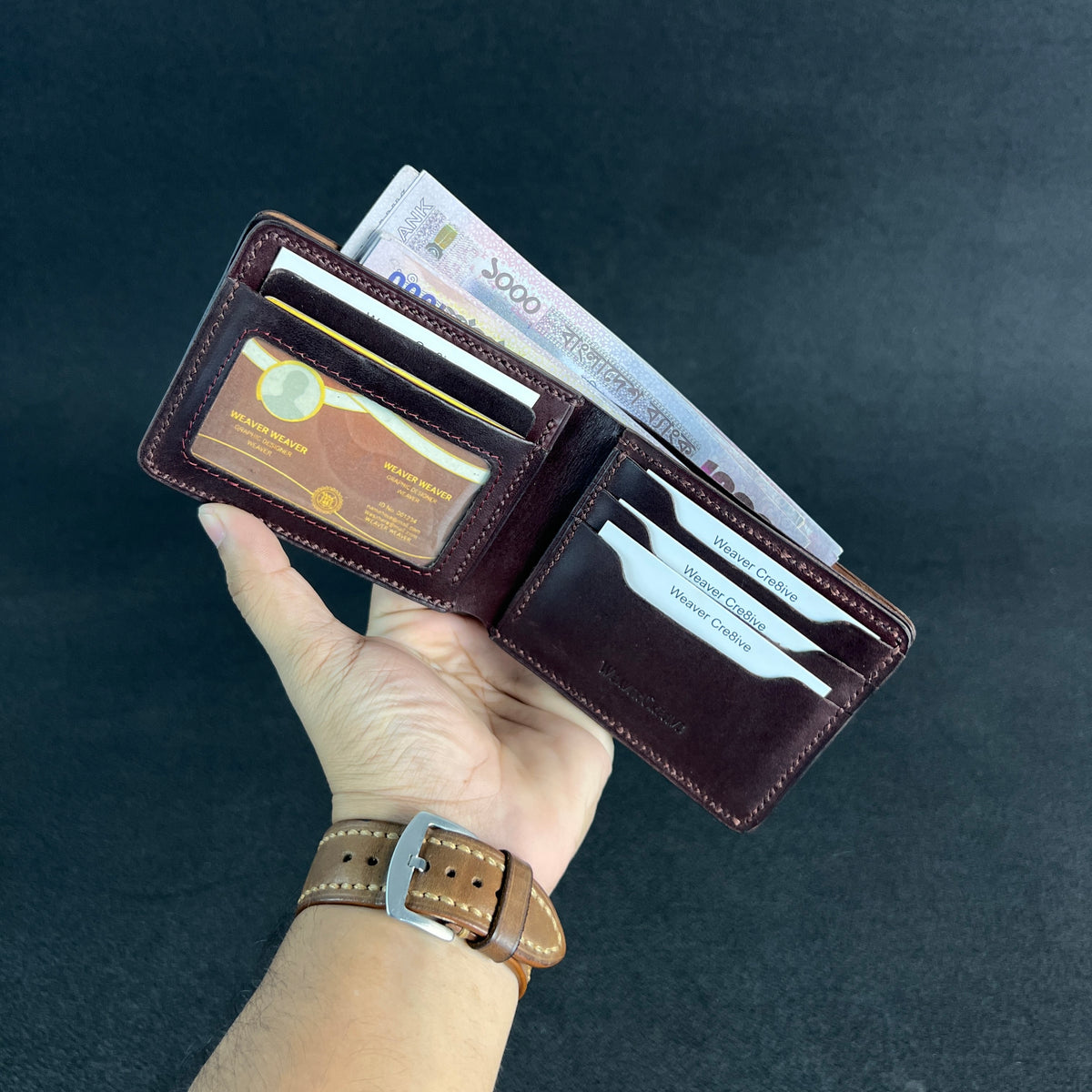 Kroven — Classic Bi-Fold Wallet (WC-C5)