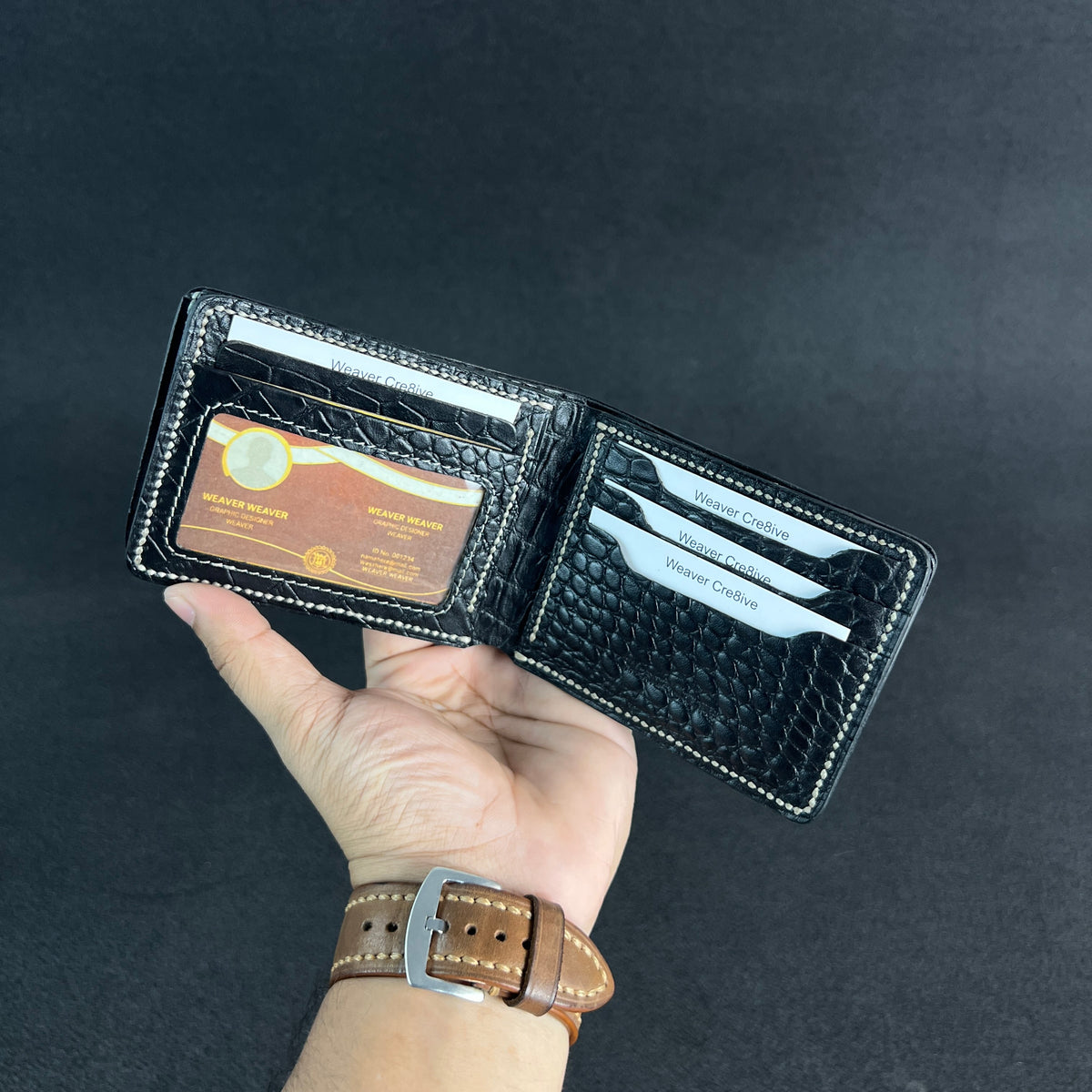 Kroven — Classic Bi-Fold Wallet (WC-C5)