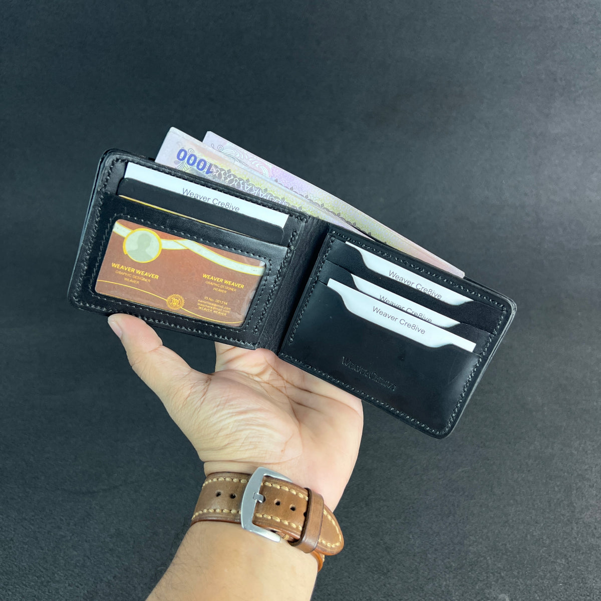 Kroven — Classic Bi-Fold Wallet (WC-C5)