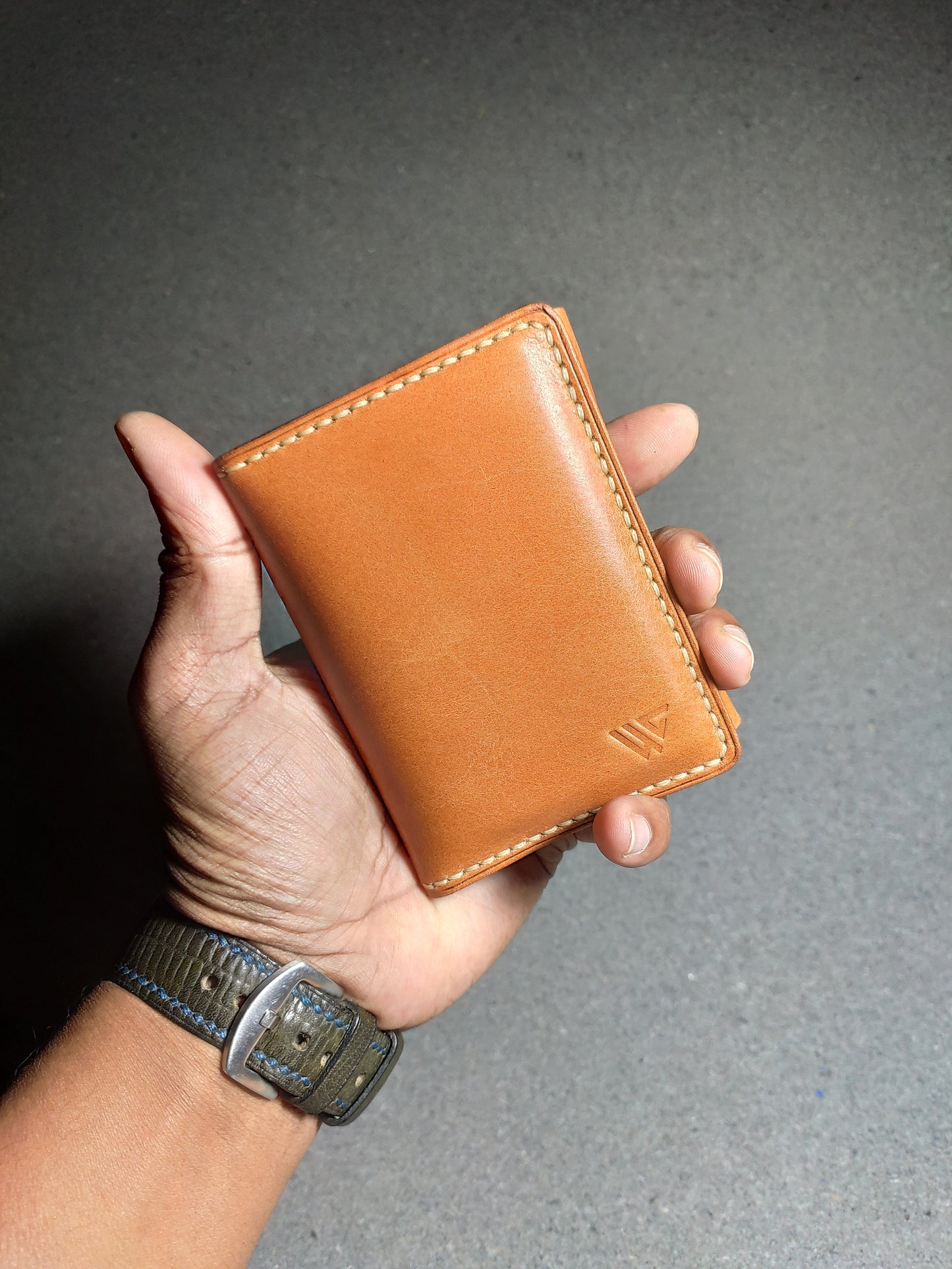 HandMade Vertical Bi-Fold Wallet (WC-V16)