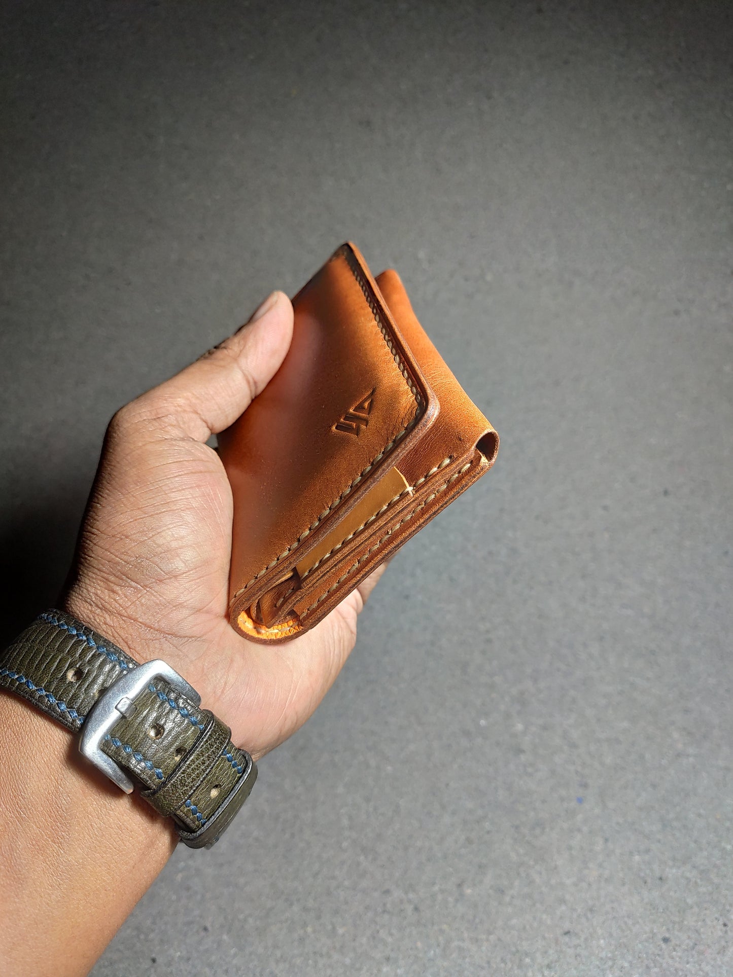 HandMade Vertical Bi-Fold Wallet (WC-V16)