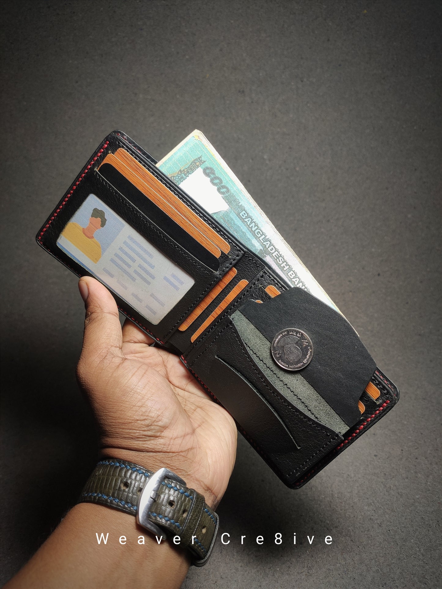 Verto — Classic Handcrafted Bi-Fold Wallet (WC-C39)