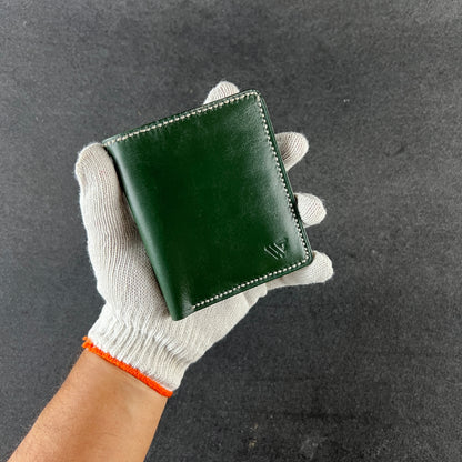 Noir Grid — The Textured Bi-Fold Wallet (WC-V5)