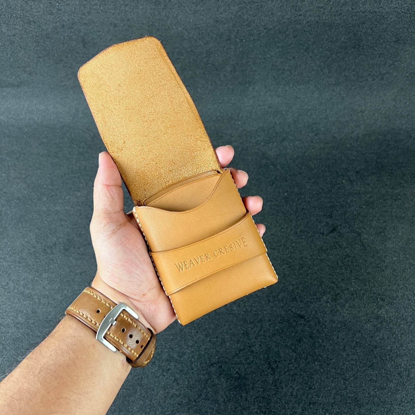 Clayfold Max — The Vintage Fold Wallet (WC-VT2 Max)