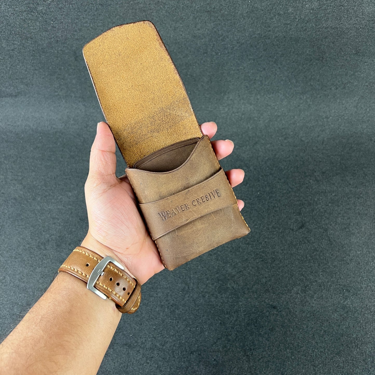Clayfold Max — The Vintage Fold Wallet (WC-VT2 Max)