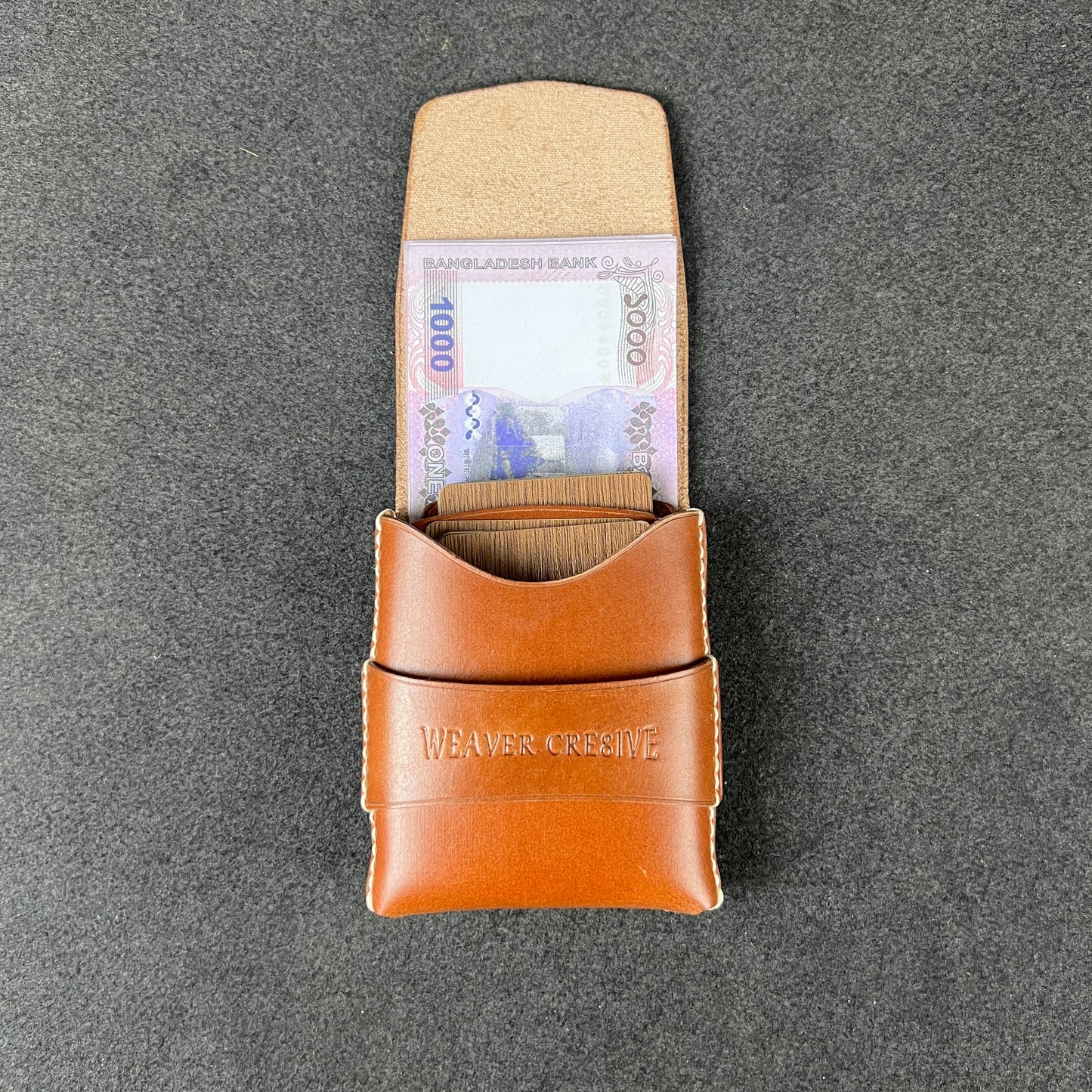 Clayfold Max — The Vintage Fold Wallet (WC-VT2 Max)