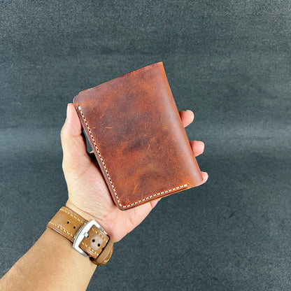 Ravelo — Vertical Bi-Fold Wallet (WC-V12)