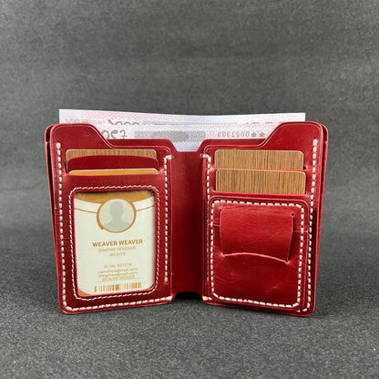 Ravelo — Vertical Bi-Fold Wallet (WC-V12)
