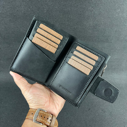 Vaulta — Vertical Bi-Fold Wallet (WC-V4)