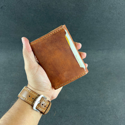 Folden — Vertical Bi-Fold Wallet (WC-V17)