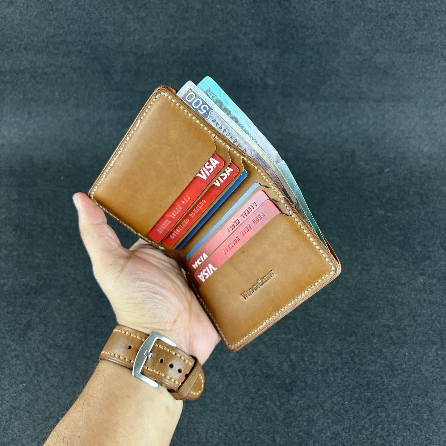Aven — Vertical Bi-Fold Wallet (WC-V14)