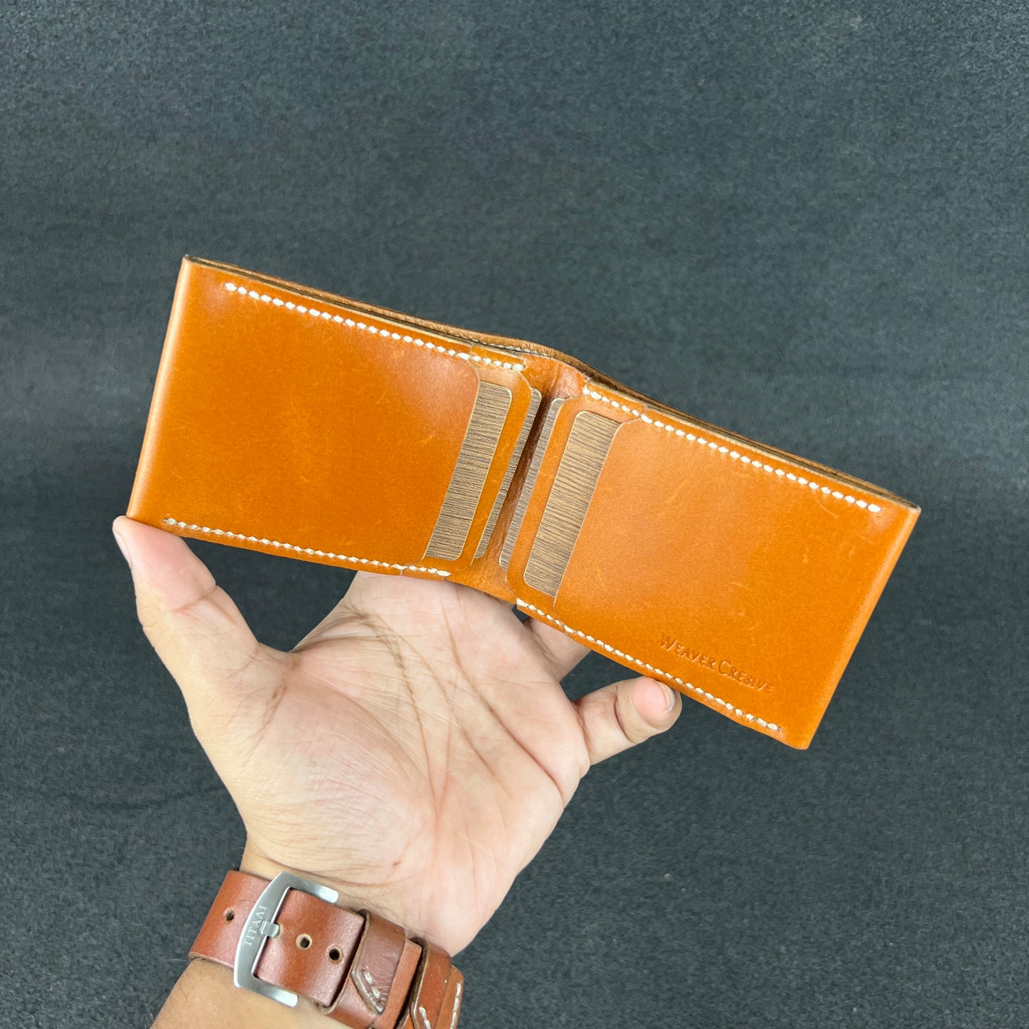 Pebble — Slimmest Classic Bi-Fold Wallet (WC-C37)