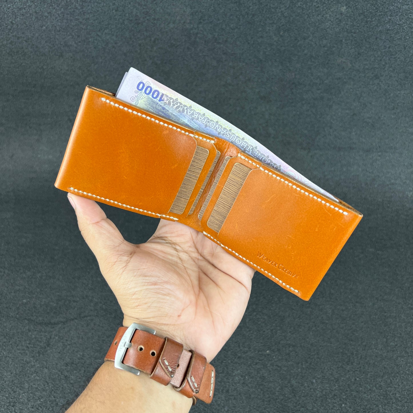 Pebble — Slimmest Classic Bi-Fold Wallet (WC-C37)
