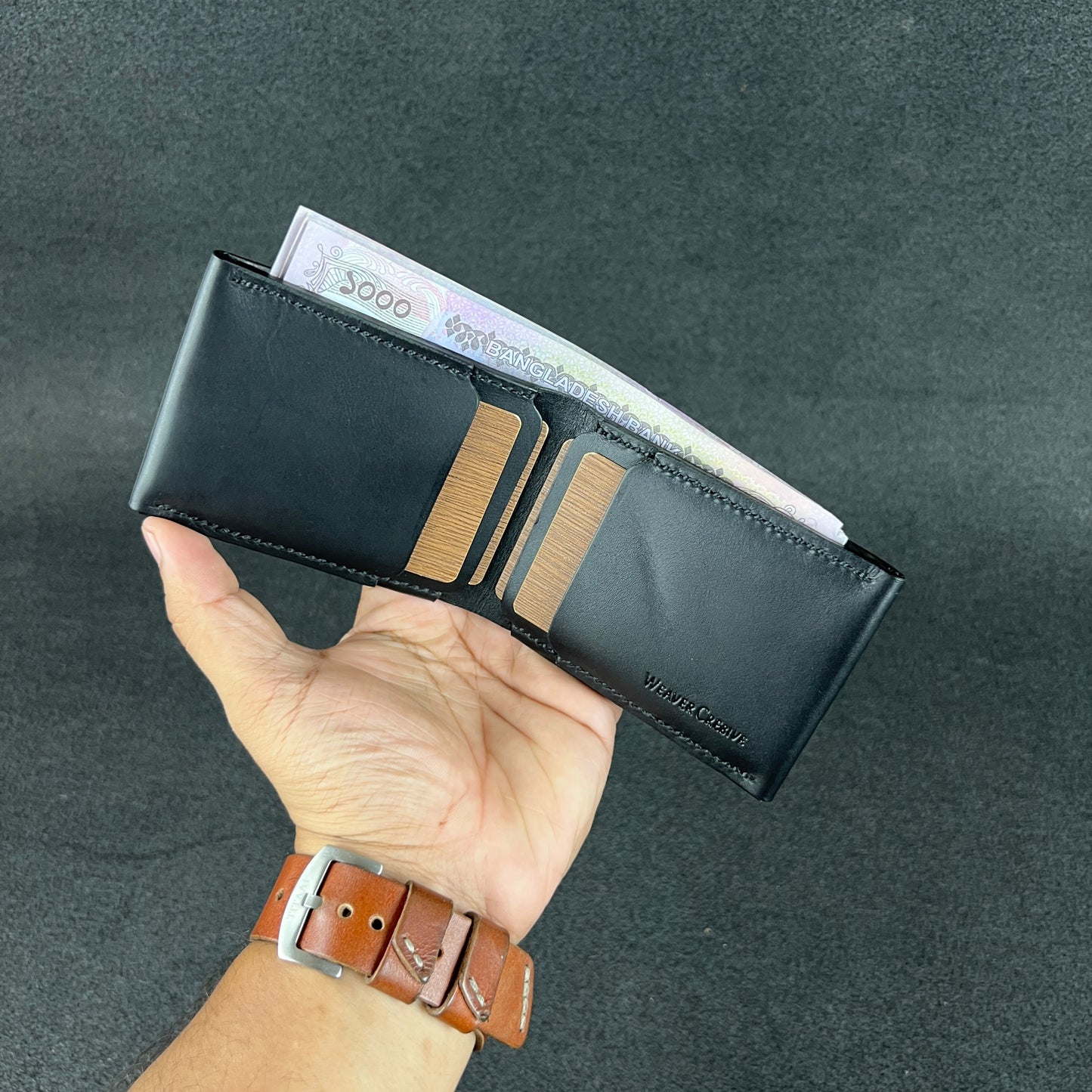 Pebble — Slimmest Classic Bi-Fold Wallet (WC-C37)