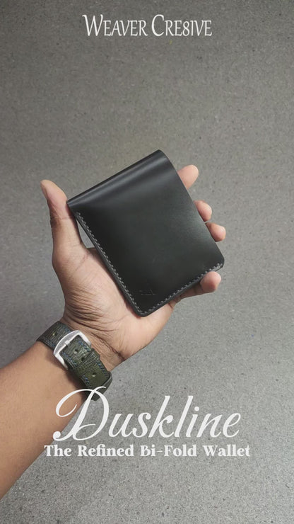 Duskline — The Refined Bi-Fold Wallet (WC-C34)