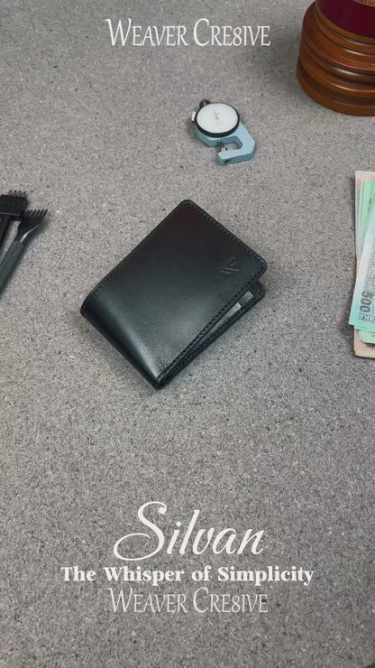 Noir Glide — The Sleek Smart-Pull Wallet (WC-C41)