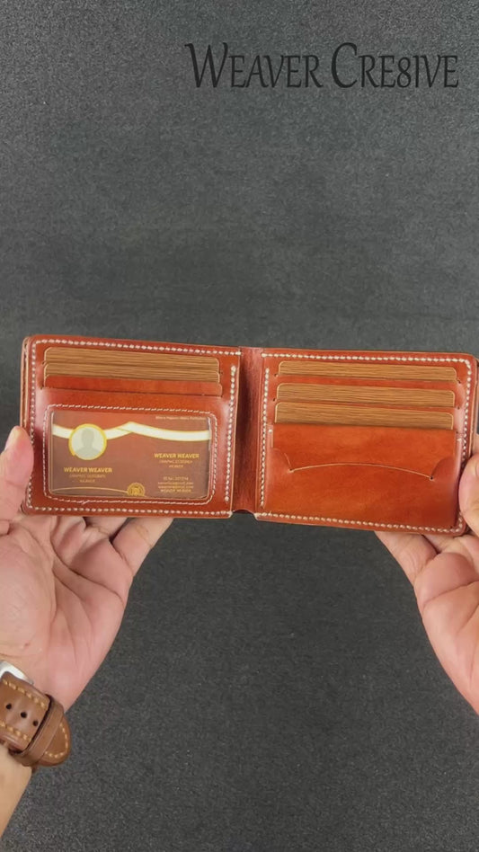 Verto — Classic Bi-Fold Wallet (WC-C39)